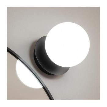 BRILAGI - LED fürdőszobai fali lámpatest BALL LED/6W/230V 3000/4000/6500K IP44 fekete FG-M1-C25-BLK kép