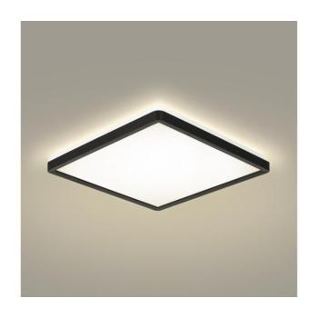 BRILAGI - LED Fürdőszobai lámpa ULTRA SLIM LED/24W/230V 42x42 cm fekete IP54 BRI235 kép
