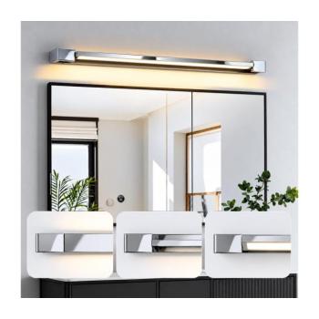 BRILAGI-LED Fürdőszobai megvilágított tükör AQUA LINE LED/24W/230V 90 cm IP44 fényes króm BRI320 kép
