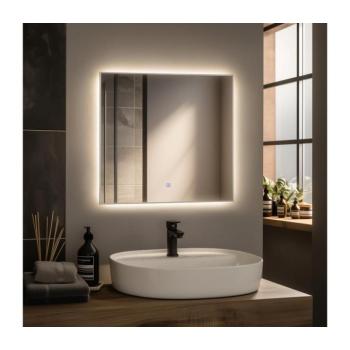 BRILAGI - LED fürdőszobai tükör DESIO LED/24W/230V 60x60 cm IP44 CRI 90 dimmelhető + CCT (állítható színhőmérséklet) FG-MIR-0022-6060 kép