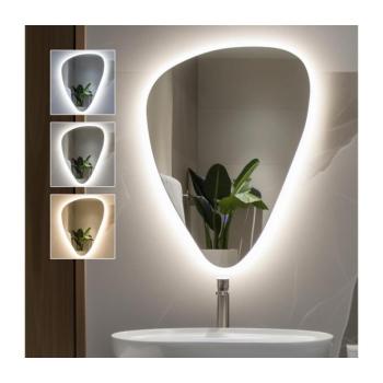 BRILAGI - LED fürdőszobai tükör GOCCIA LED/19W/230V 67x50 cm IP44 CRI 90 dimmelhető +CCT FG-CY24-B01-6750 kép