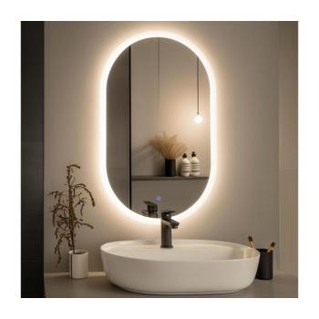 BRILAGI - LED fürdőszobai tükör LECCO LED/25W/230V 50x80 cm IP44 CRI 90 dimmelhető + CCT (állítható színhőmérséklet) FG-MIR-0011-8050 kép
