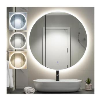 BRILAGI - LED fürdőszobai tükör LUNA LED/26W/230V átmérő 80 cm IP44 CRI 90 dimmelhető + CCT FG-CY36-B01-8080 kép