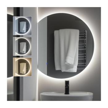 BRILAGI - LED fürdőszobai tükör MEZZO LED/18W/230V 60x50 cm IP44 CRI 90 dimmelhető +CCT FG-CY24-B01-6050 kép