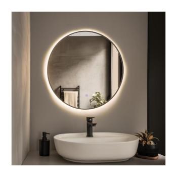 BRILAGI-LED Fürdőszobai tükör NOVARA LED/19W/230V 60 cm fekete IP44 CRI 90 dimmelhető + CCT FG-MIR-0003-60 kép