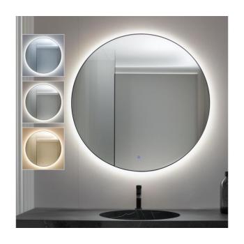 BRILAGI - LED fürdőszobai tükör VENA BLACK LED/32W/230V 100 cm IP44 CRI 90 dimmelhető+CCT FG-CY36-A01-100100-BLK kép