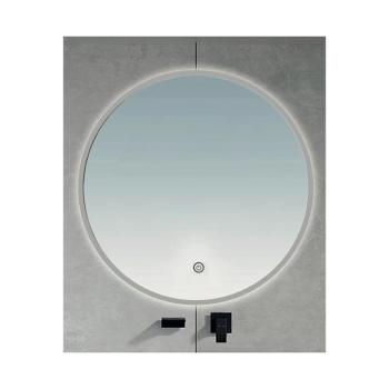 BRILAGI - LED fürdőszobai tükör VENA SILVER LED/19W/230V Ø 60 cm IP44 dimmelhető + CCT FG-CY24-A01-6060-CR kép