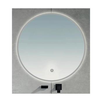 BRILAGI - LED fürdőszobai tükör VENA SILVER LED/26W/230V átm. 80 cm IP44 dimmelhető + CCT FG-CY36-A01-8080-CR kép