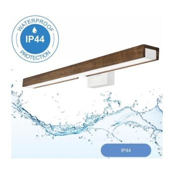 BRILAGI-LED Fürdőszobai tükörmegvilágítás WOODY MIRROR LED/12W/230V IP44 tölgy/fehér 8590828607519 kép