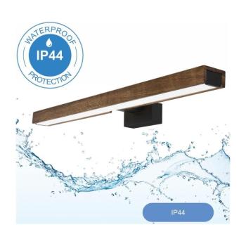 BRILAGI-LED Fürdőszobai tükörmegvilágítás WOODY MIRROR LED/12W/230V IP44 tölgy/fekete 8590828607458 kép