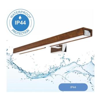 BRILAGI-LED Fürdőszobai tükörmegvilágítás WOODY MIRROR LED/12W/230V IP44 tölgy/króm 8590828607564 kép