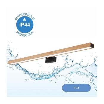 BRILAGI-LED fürdőszobai tükörmegvilágítás WOODY MIRROR LED/15W/230V IP44 tölgy/fekete 8590828610175 kép