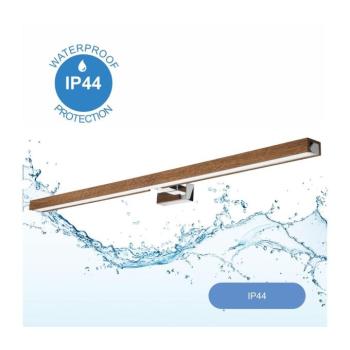 BRILAGI-LED Fürdőszobai tükörmegvilágítás WOODY MIRROR LED/15W/230V IP44 tölgy/króm 8590828610168 kép