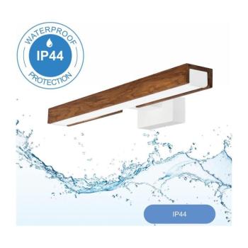 BRILAGI- LED Fürdőszobai tükörmegvilágítás WOODY MIRROR LED/8W/230V IP44 tölgy/fehér 8590828607472 kép