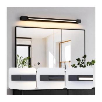 BRILAGI - LED fürdőszobai tükörvilágítás AQUA LINE LED/20W/230V 80 cm IP44 fekete BRI925 kép