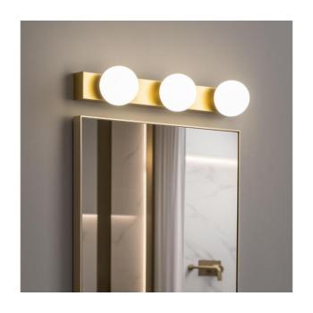 BRILAGI - LED fürdőszobai tükörvilágítás HOLLYWOOD 3xLED/3W/230V IP44 arany FG-M1-C22-3-GLD kép