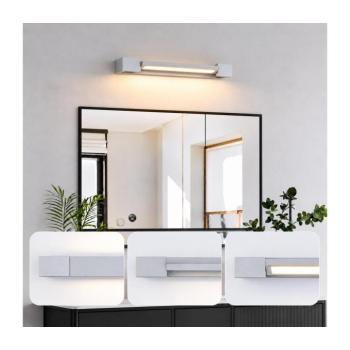 BRILAGI-LED Fürdőszobai világítással ellátott tükör AQUA LINE LED/12W/230V 45 cm IP44 matt króm BRI309 kép