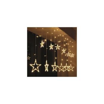 BRILAGI - LED Karácsonyi kültéri fényfüggöny 77xLED/3xAA/USB 1,8m IP44 meleg fehér 1V227-OEM3 kép