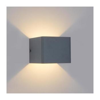 BRILAGI - LED kültéri fali lámpa DONNANI LED/5W/230V 10 cm antracit IP44 BRI754 kép
