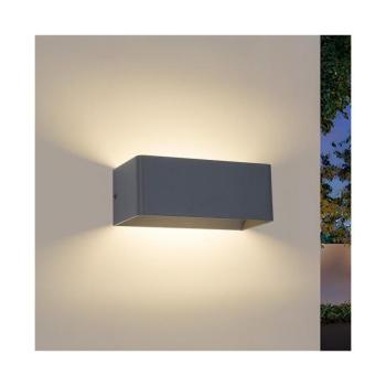 BRILAGI - LED kültéri fali lámpa DONNANI LED/7W/230V 20 cm antracit IP44 BRI758 kép