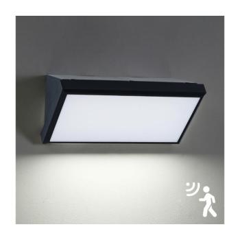 BRILAGI - LED kültéri fali lámpa érzékelővel TRIANGLE LED/20W/230V fekete BRI068 kép