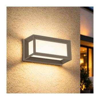 BRILAGI - LED kültéri fali lámpa PARKER LED/12W/230V 3000/4500/6000K szürke IP44 BRI883 kép