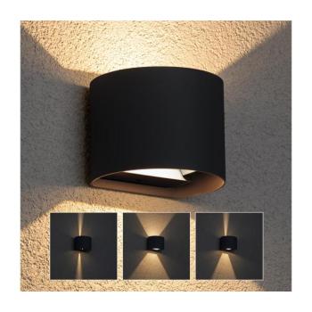 BRILAGI - LED Kültéri fali lámpa RONDO LED/6W/230V antracit IP54 WO-HR60431-LED-OEM-ANT kép