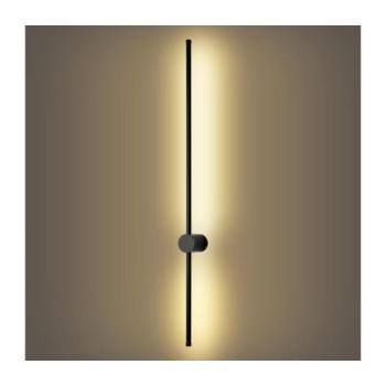BRILAGI - LED kültéri fali lámpatest AURA LED/20W/230V 3000K IP54 fekete BRI263 kép