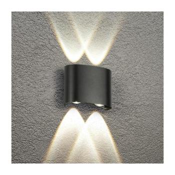 BRILAGI - LED kültéri fali lámpatest FLAREBOX LED/4W/230V fekete IP65 BRI249 kép