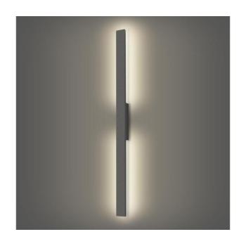 BRILAGI - LED kültéri fali lámpatest LUNA LED/24W/230V 4000K IP65 antracit BRI270 kép