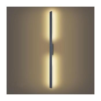 BRILAGI - LED kültéri fali lámpatest LUNA LED/30W/230V 3000K IP65 150 cm antracit CRI 90 BRI822 kép