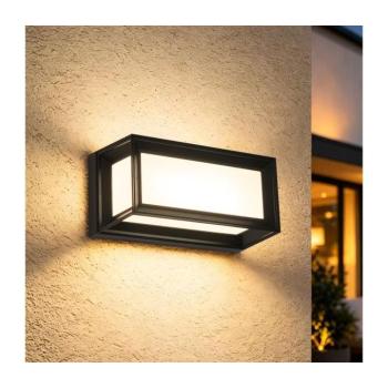 BRILAGI - LED kültéri fali lámpatest PARKER LED/12W/230V fekete IP44 BRI770 kép