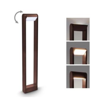 BRILAGI - LED kültéri lámpa CROTONE LED/7W/230V barna IP54 80 cm WO-HR60441-2-800-OEM-RUST kép