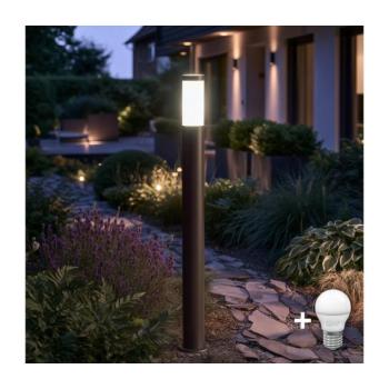 BRILAGI - LED kültéri lámpa ELIA 1xE27/7W/230V 4000K IP44 100 cm antracit BG5757+BG0216 kép