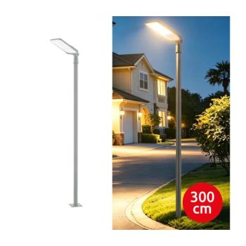 BRILAGI-LED Kültéri lámpa oszloppal és kl. 3 m URBANLIGHT LED/200W/230V szürke IP65 BG4773+BG3820 kép