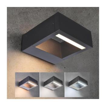 BRILAGI - LED Kültéri lámpa RAGUSA LED/7W/230V 3000/4000/6000K antracit IP54 WO-HR60072-OEM-ANT kép