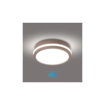 BRILAGI -LED Kültéri lámpatest érzékelővel BENE LED/18W/230V átm. 21,5 cm barna IP54 BRI732 kép