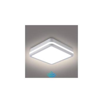 BRILAGI - LED kültéri lámpatest érzékelővel BENE LED/24W/230V 26x26 cm fehér IP54 BRI588 kép