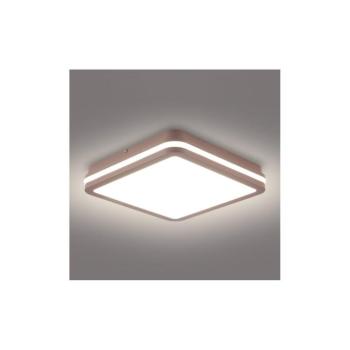 BRILAGI -LED Kültéri mennyezeti lámpatest BENE LED/24W/230V 26x26 cm barna IP54 BRI737 kép