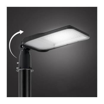BRILAGI-LED Kültéri utcai lámpa állítható csuklóval. URBANLIGHT LED/100W/230V fekete IP65 BRI794 kép