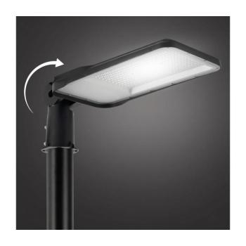 BRILAGI-LED Kültéri utcai lámpa állítható csuklóval. URBANLIGHT LED/200W/230V fekete IP65 BRI800 kép