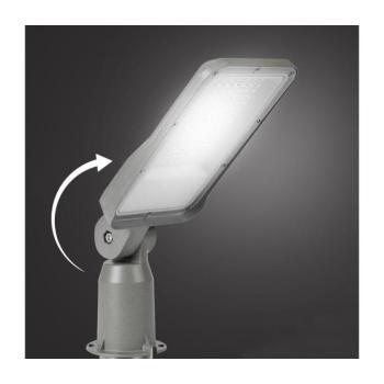 BRILAGI - LED kültéri utcai lámpa csuklóval. URBANLIGHT LED/50W/230V szürke IP65 BRI790 kép