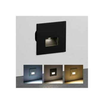 BRILAGI - LED lépcsővilágító lámpa JACK LED/3W/230V 3000/4000/6500K IP65 fekete GXDO097 kép