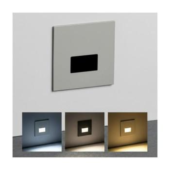 BRILAGI - LED lépcsővilágító lámpa JACK LED/3W/230V 3000/4000/6500K IP65 szürke GXDO098 kép