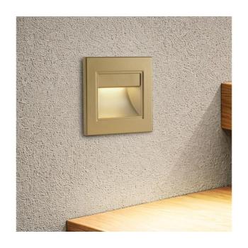 BRILAGI - LED lépcsővilágító lámpa STEP LIGHT LED/1,5W/230V IP44 arany BRI839 kép