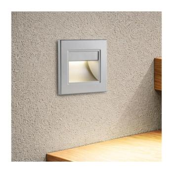BRILAGI - LED lépcsővilágító lámpa STEP LIGHT LED/1,5W/230V IP44 ezüst BRI836 kép