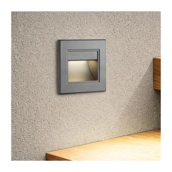 BRILAGI - LED lépcsővilágító lámpatest STEP LIGHT LED/1,5W/230V IP44 antracit BRI838 kép