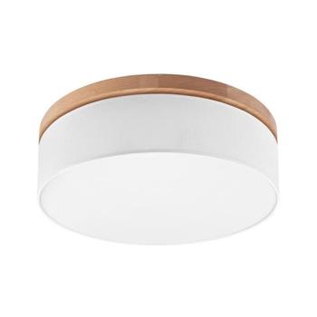 BRILAGI - LED mennyezeti lámpa BELLADONNA 3xE27/15W/230V átm. 50 cm fehér/tölgy 0509 kép