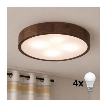BRILAGI - LED mennyezeti lámpa CARVALHO 4xE27/60W/230V tölgy-dió átm. 57,5 cm 8590828002147 kép