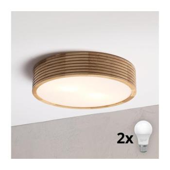 BRILAGI - LED mennyezeti lámpa CARVALHO MODERN 2xE27/60W/230V átm. 37,5 cm tölgy 8590828039341 kép